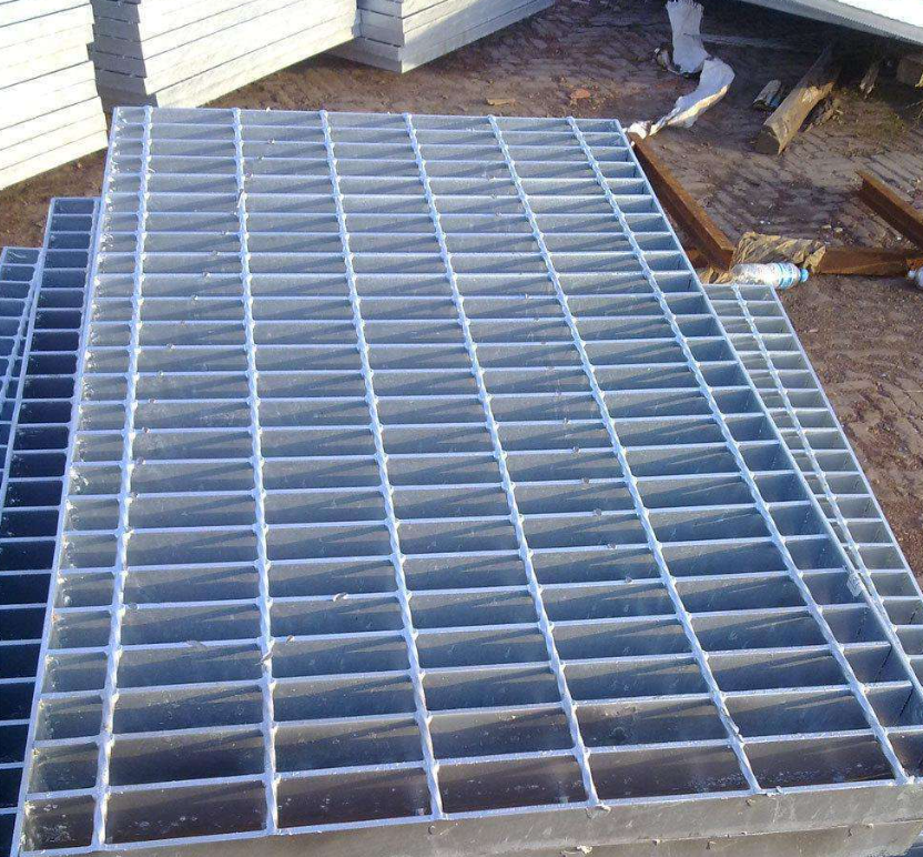 冷鍍鋅鋼格柵G255/40/50S,檢修平臺2米×2米 冷鍍鋅鋼格柵G255/40/50S,檢修平臺2米×2米