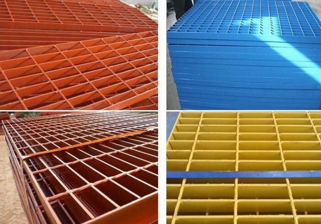 噴漆鋼格柵G304/40/100W,泵房鋼梯專用 噴漆鋼格柵G304/40/100W,泵房鋼梯專用